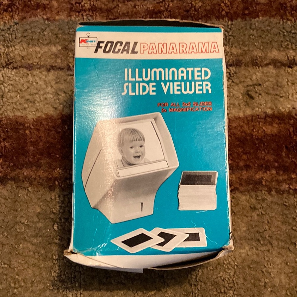 Vintage Kmart illuminated slide viewer